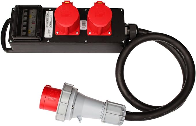 [FLACCEEDB63232-1] Caja de distribución 63A to 2 x 32A CEE