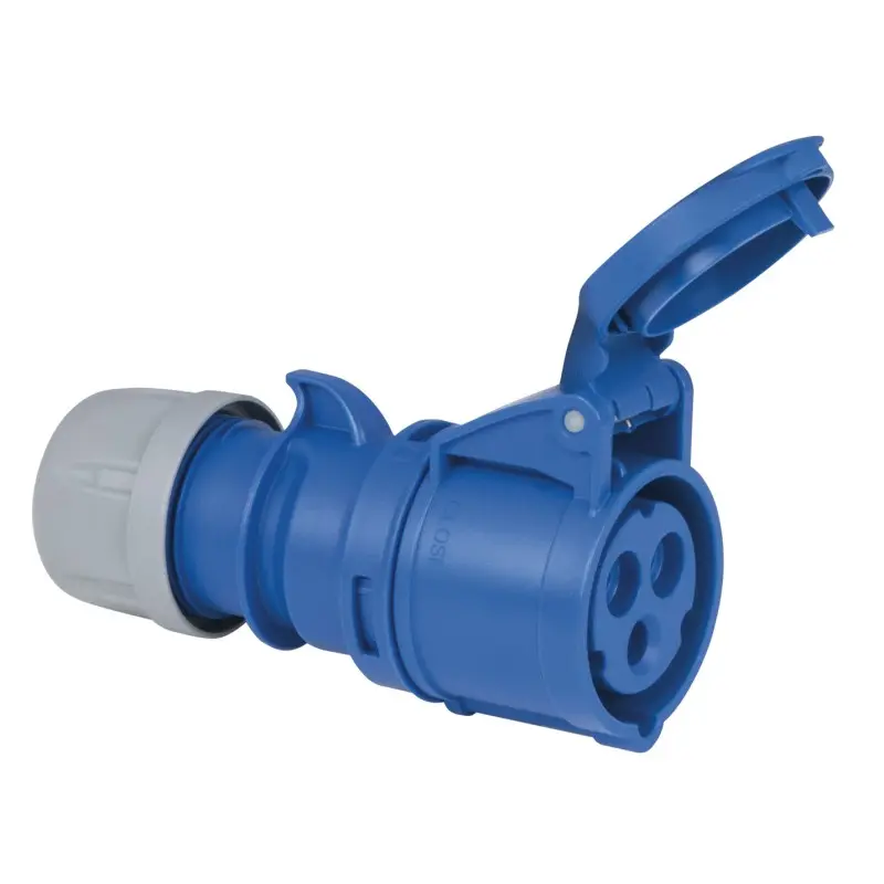 CEE BLUE Female Plug 16A3P6H230V